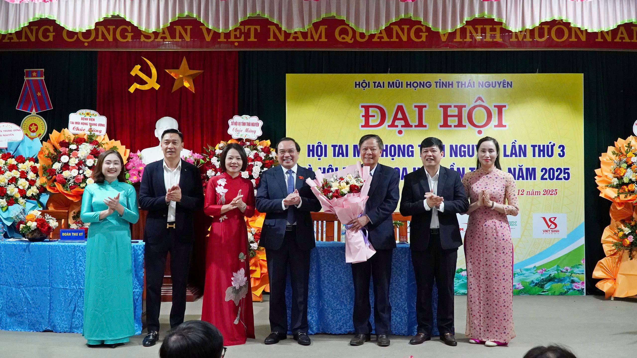 ĐẠI HỘI HỘI TAI MŨI HỌNG TỈNH THÁI NGUYÊN KHÓA III, NHIỆM KỲ 2025 - 2030