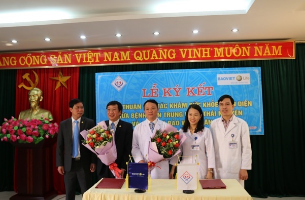 Tăng cường sự hợp tác chăm sóc khám sức khỏe toàn diện giữa Bệnh viện Trung ương Thái Nguyên và Công ty Bảo Việt nhân thọ Thái Nguyên