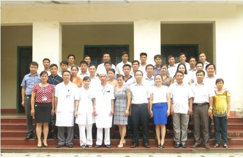 Bế giảng lớp Siêu âm tổng quát cho các Bác sỹ tỉnh Bắc Giang năm 2014.