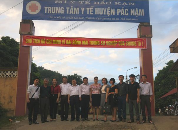 “Bệnh viện đa khoa Trung ương Thái Nguyên hỗ trợ chuyên môn cho Trung tâm Y tế huyện Pác Nặm tỉnh Bắc Kạn”