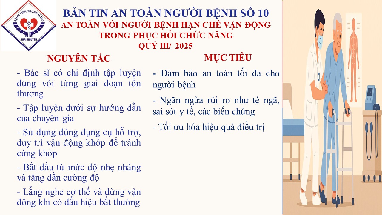 Bản tin an toàn người bệnh số 10